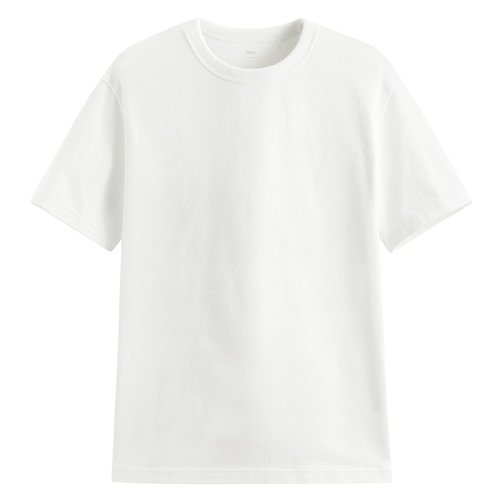 粗紡圓領T恤-男