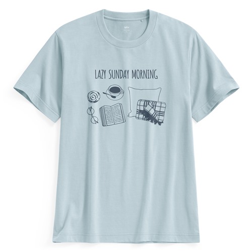 休閒時光印花T恤-男