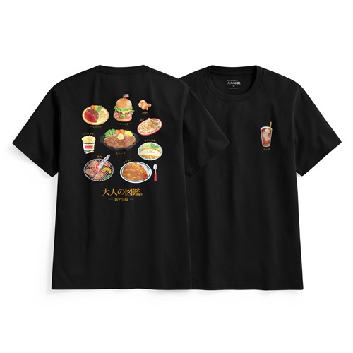 大人的圖鑑厚版印花T恤-05-男