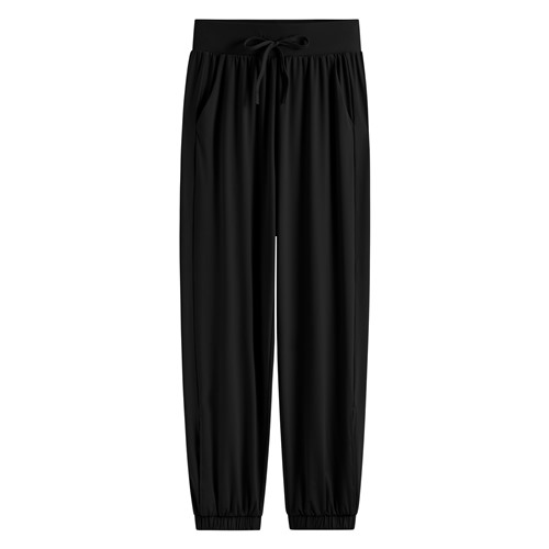 涼感輕薄束口褲-女