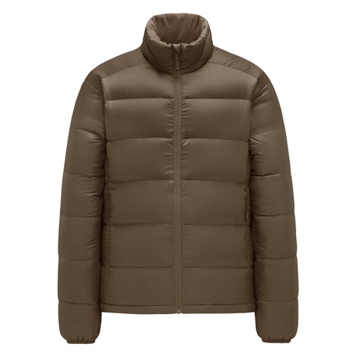 極暖羽絨立領外套-男