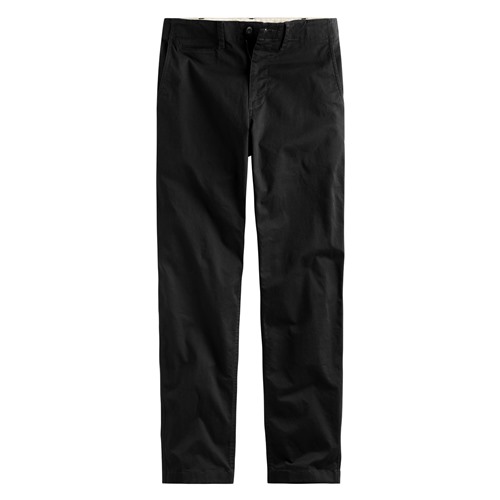 彈性直筒卡其褲-男