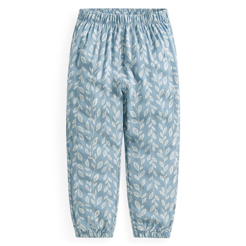 嫘縈印花束口褲-童