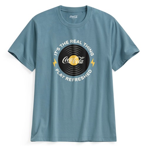 可口可樂印花T恤-04-男