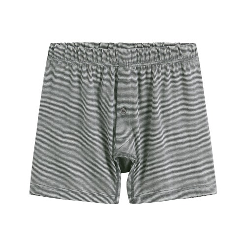 純棉條紋四角褲-男