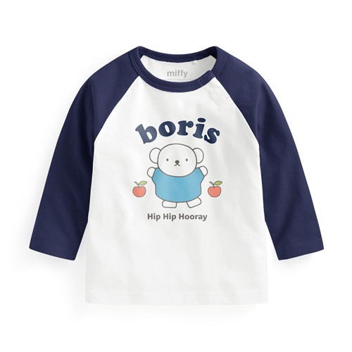 Miffy and Friends拉克蘭長袖印花T恤-01-Baby