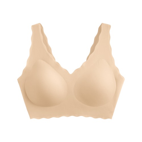 無痕V領可拆式Bra背心-女