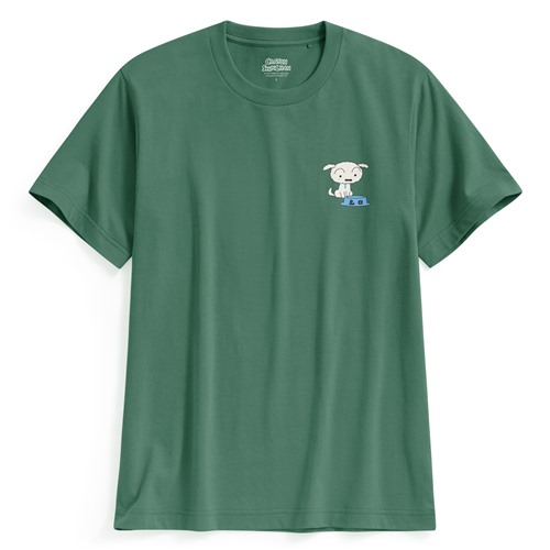 蠟筆小新印花T恤-13-男