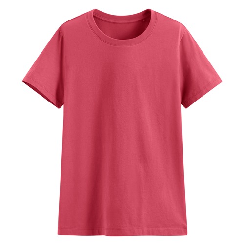 純棉圓領T恤-女