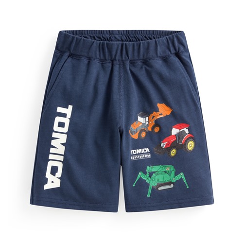 TOMICA竹節棉印花口袋短褲-童