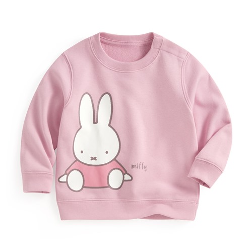 Miffy毛圈印花圓領衫-04-Baby
