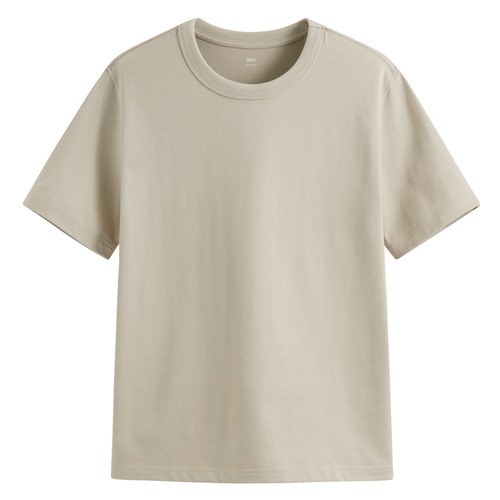 純棉厚磅圓領T恤-男