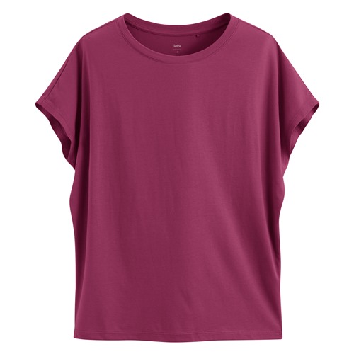 莫代爾寬鬆連袖上衣-女