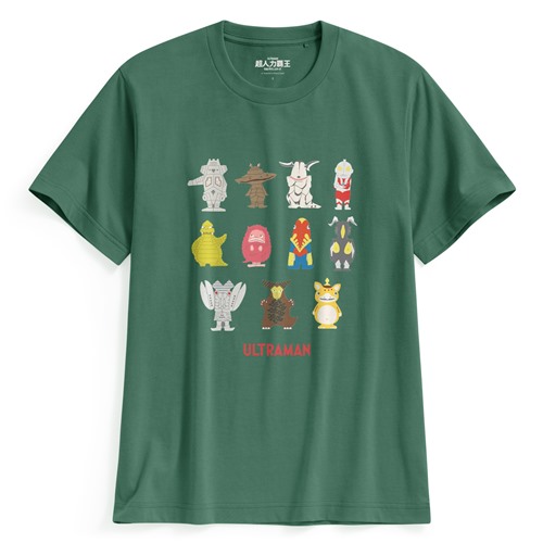 超人力霸王印花T恤-03-男