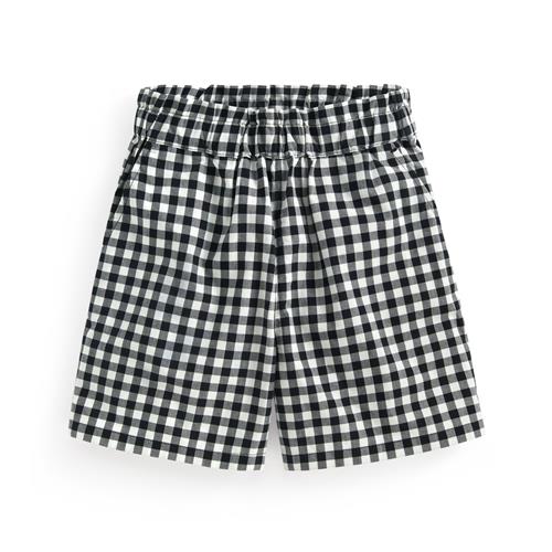 純棉輕便格紋短褲-童