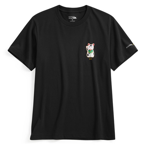 大人的圖鑑印花T恤-01-男