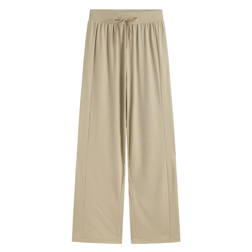 涼感輕薄寬褲-女