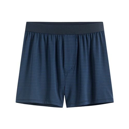 輕涼條紋四角褲-男