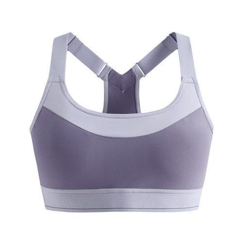 高度支撐背扣式配色Bra背心-女