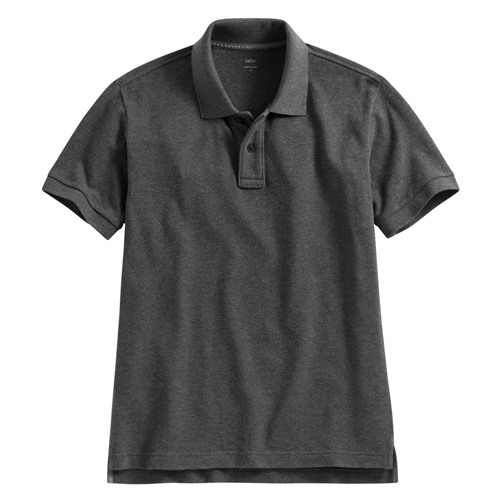 純棉網眼polo衫-男