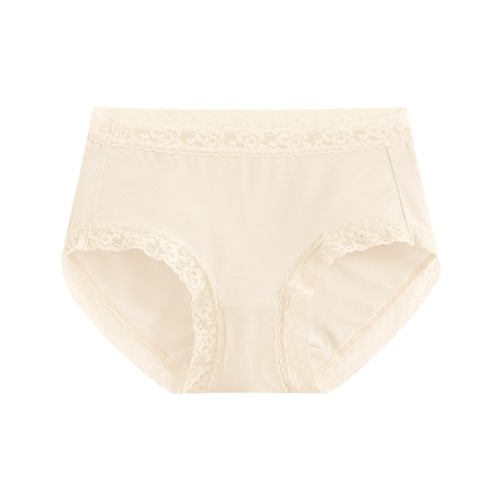 莫代爾蕾絲中腰內褲-女