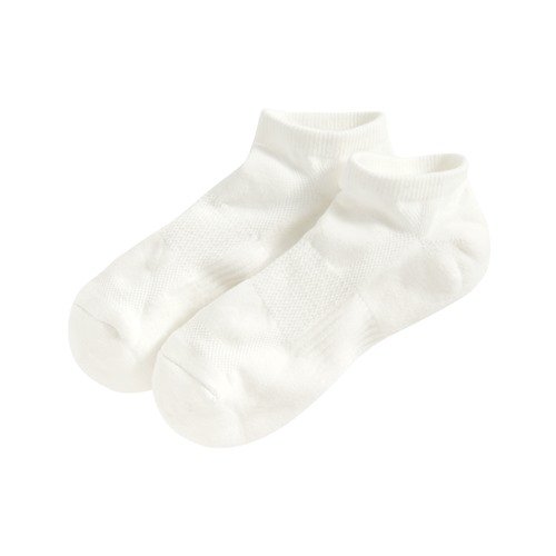 毛圈網眼踝襪-男