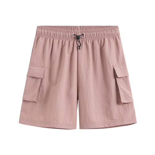 輕便工裝短褲-女