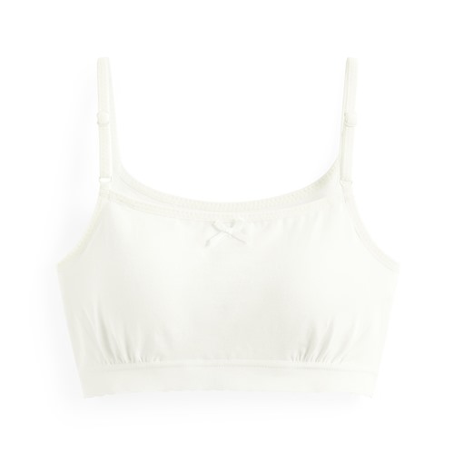 棉質固定式Bra細肩帶胸衣-女童