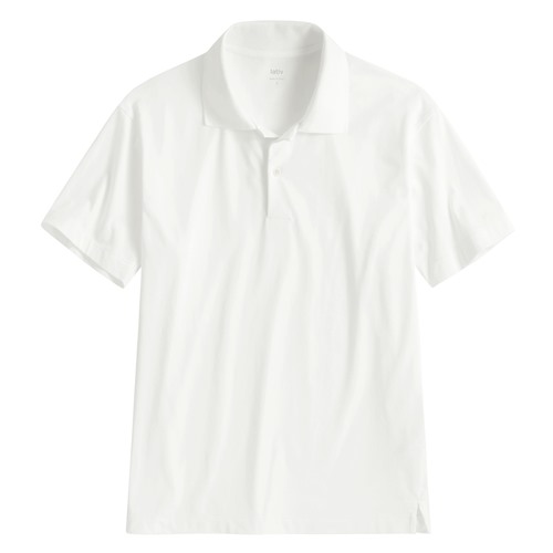 涼感棉質polo衫-男