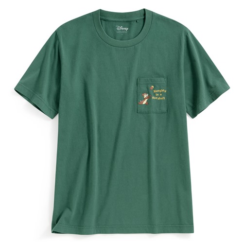 迪士尼系列口袋印花T恤-38-男