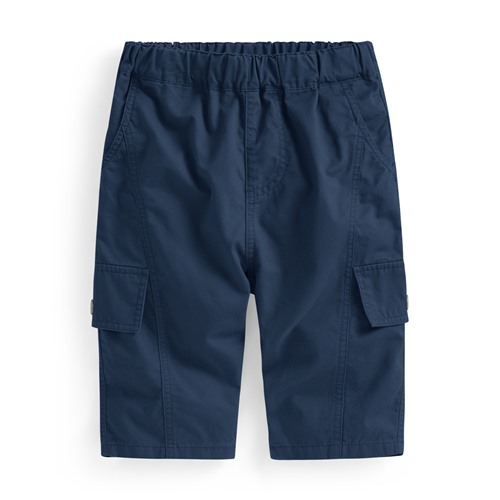 純棉工裝七分褲-童