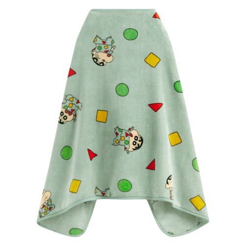 蠟筆小新珊瑚絨家居毯-中性款