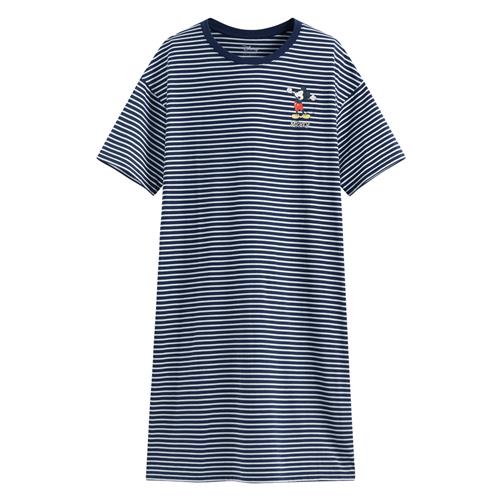 迪士尼系列莫代爾條紋家居洋裝-女