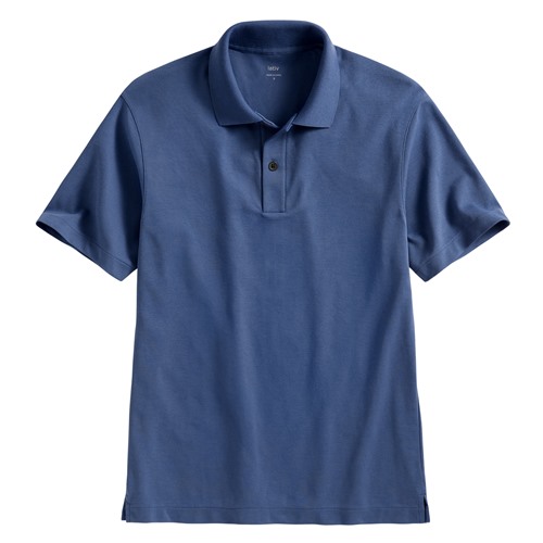 涼感網眼polo衫-男