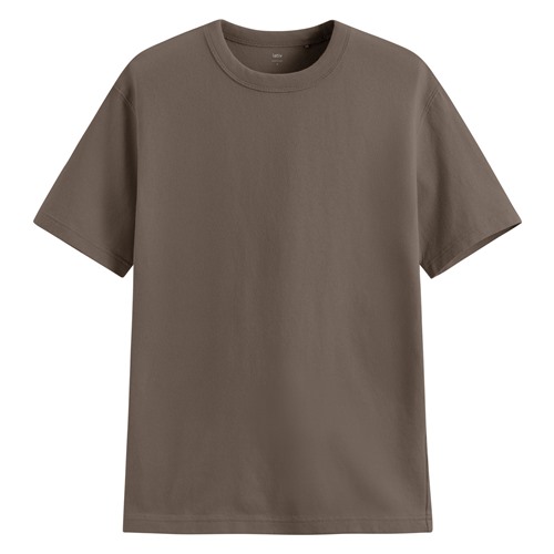 粗紡圓領T恤-男