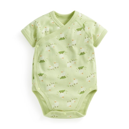 純棉羅紋動物印花包臀衣-Baby