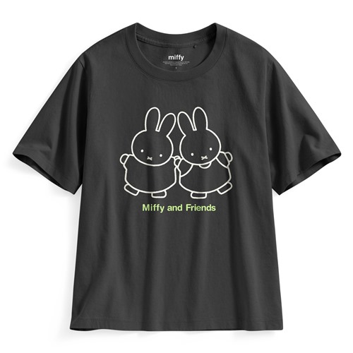 Miffy寬版印花T恤-10-女