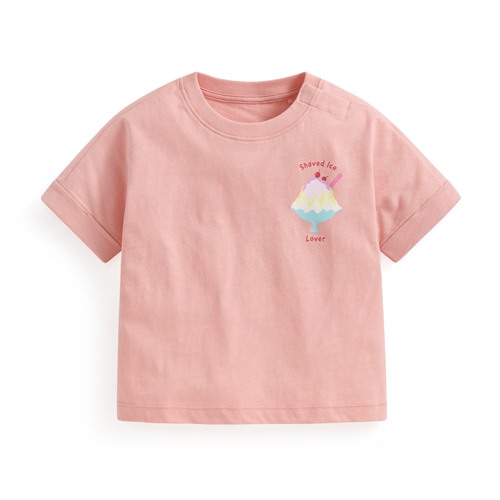 竹節棉美食印花T恤-Baby