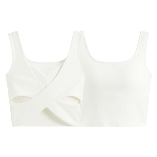 Bra美背方領背心-女