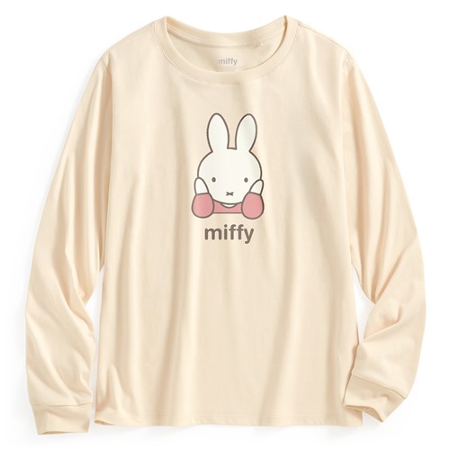 Miffy長袖印花T恤-03-女