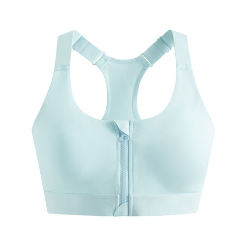 輕度支撐前開式拉鍊Bra背心-女