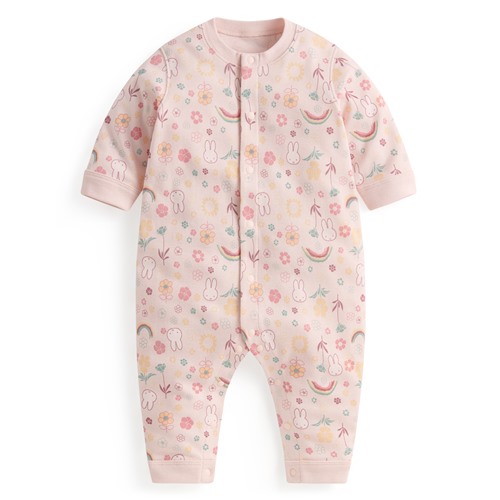 Miffy純棉羅紋連身衣-Baby