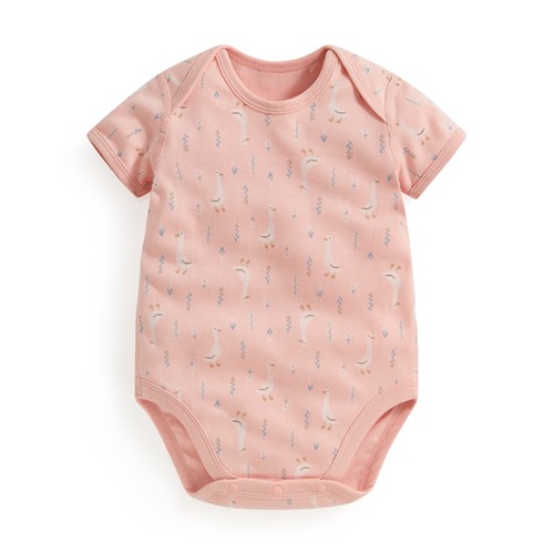 純棉羅紋動物印花包臀衣-Baby