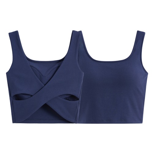 Bra美背方領背心-女
