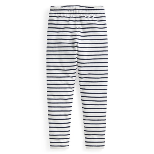 彈力條紋九分內搭褲-童