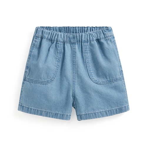 軟牛仔純棉短褲-Baby