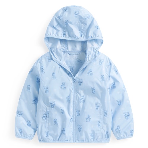 迪士尼系列抗UV輕型印花風衣外套-童