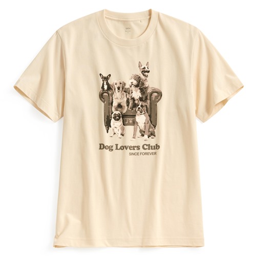 動物印花T恤-01-男