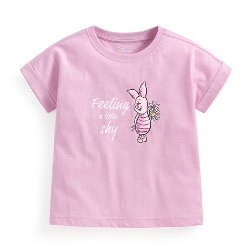 迪士尼系列竹節棉印花T恤-02-童