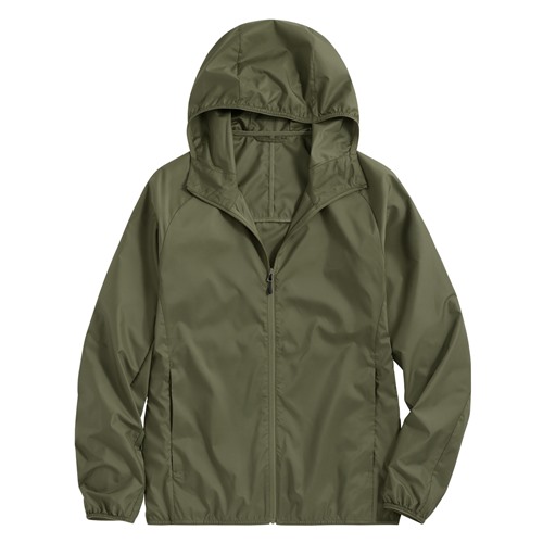 抗UV輕型風衣外套-男